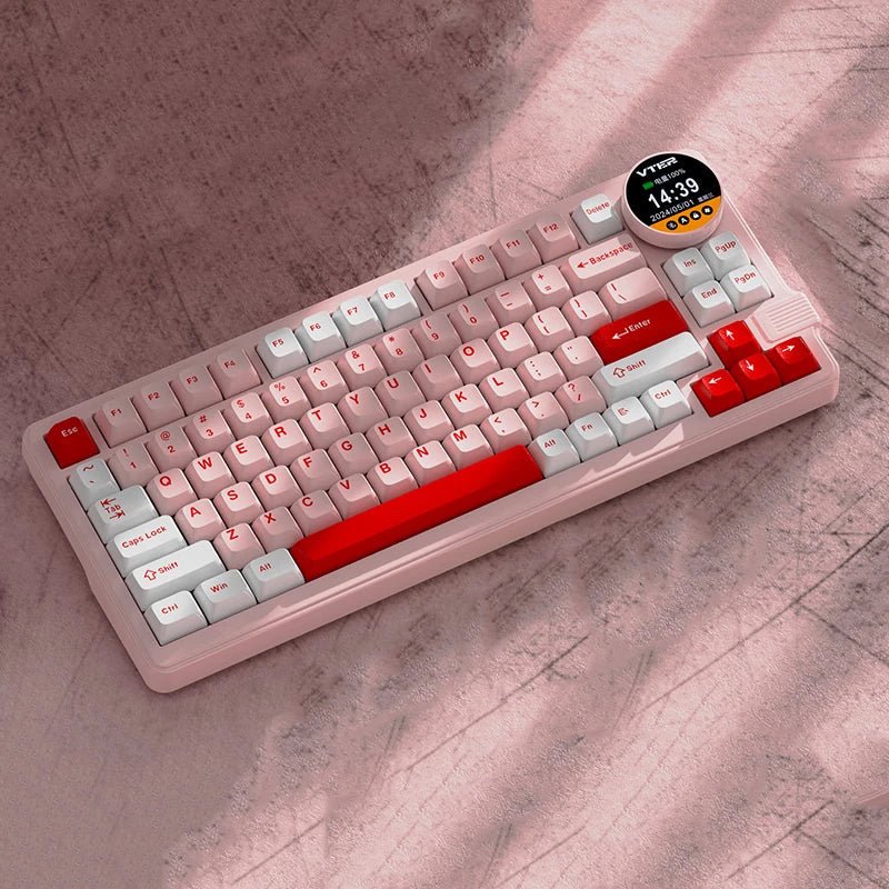 With screen mechanical keyboards - Crytech